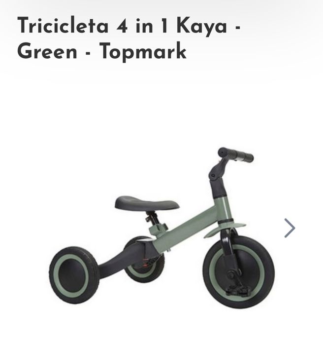 Tricicleta 4 in 1 Topmark Kaia