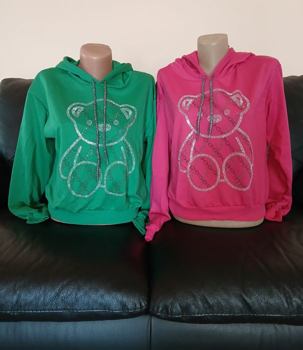 Hanorace cu imprimeu blug  pentru dama