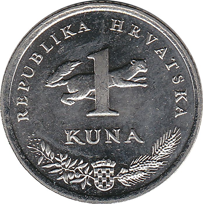 Set 2 Monede Comemorative Croația – 1 Kuna (Aniversări 1999 și 2014)
