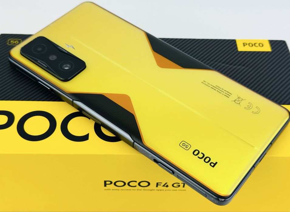 Xiaomi Poco F4 GT 128GB 8RAM Yellow Отличен!
