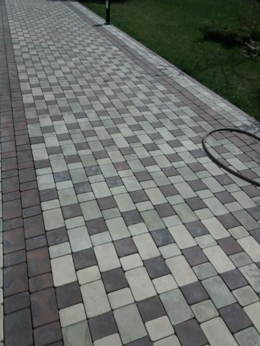 Укладка брусчатки