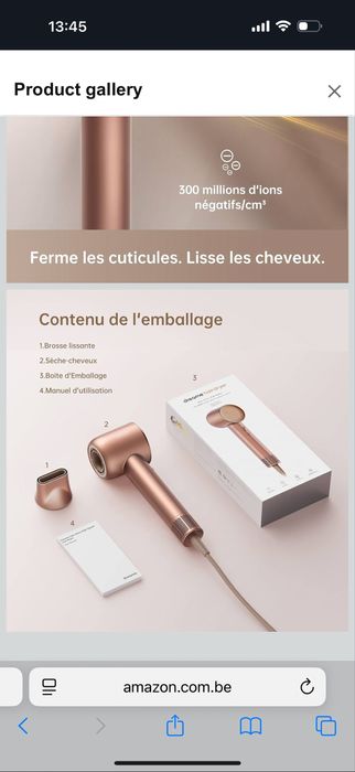 Сешоар Dreame Rose Gold