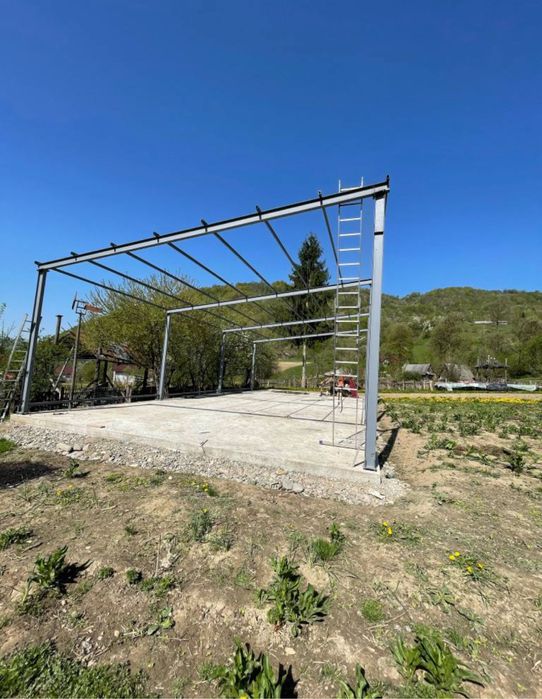 Vand/schimb structura metalica cu auto/utilaje