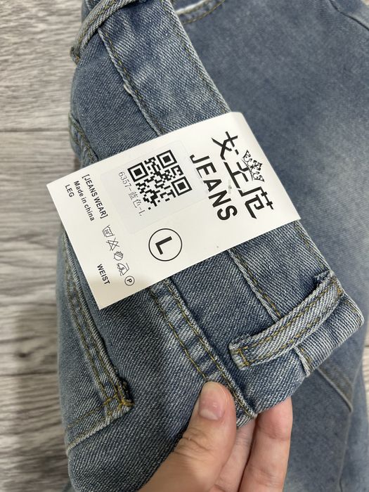 Джинсовая юбка размер Л