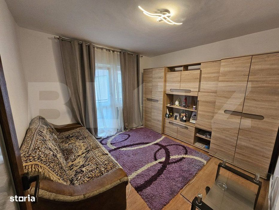Apartament de 2 camere decomandat, 49mp etaj intermediar zona Baciu