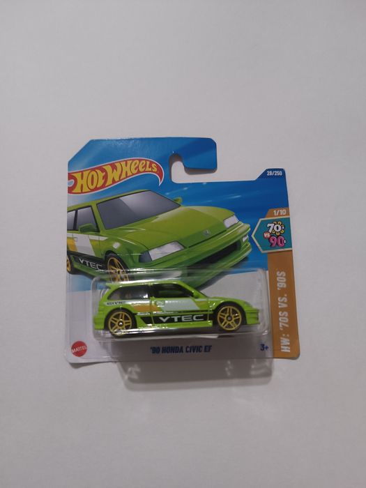 '90 Honda Civic EF hotwheels количка