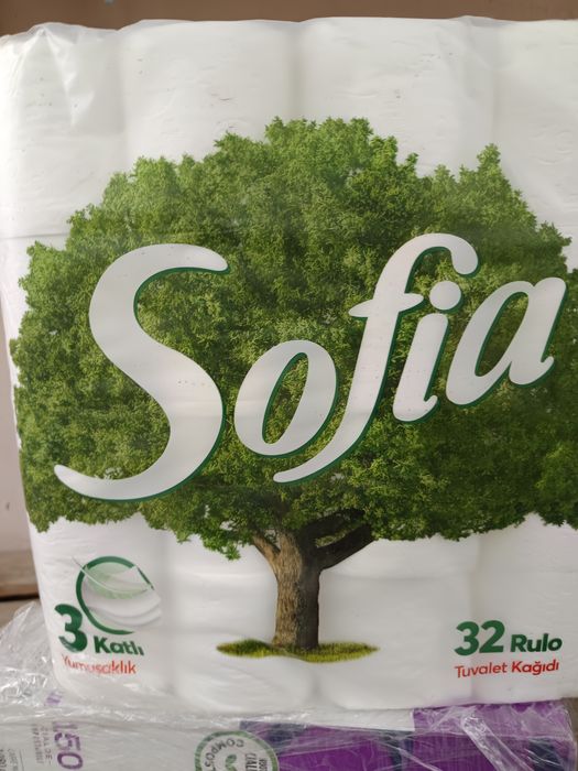 Тоалетна хартия София Sofia 100% целулоза
