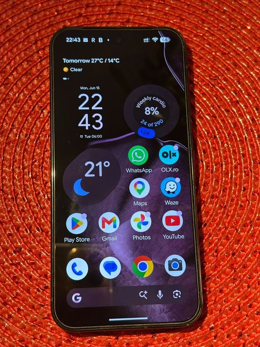 Telefon mobil Google Pixel 9 Pro XL, 128GB, 16GB RAM, 5G,