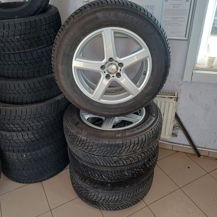 Jante Mercedes Glk+anvelopele 235 60 17 noi Michelin