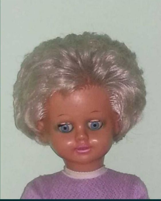 papusa veche comunista de colectie