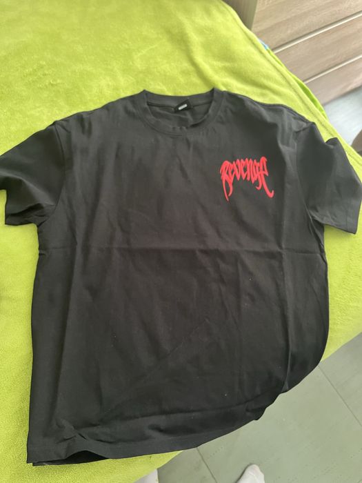 M Revenge Kill Hand Tee Black/Red / Тениска Revenge