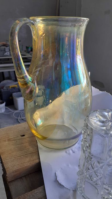 Лот стъклени  предмети