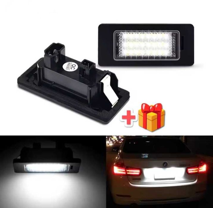 Нов комплект LED плафони заден номер BMW E39 E60 E70 E90 F10 F20 F30