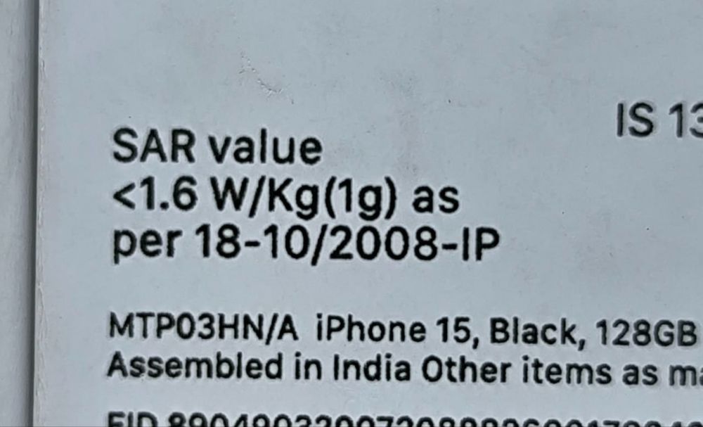 IPhone 15 128gb Black