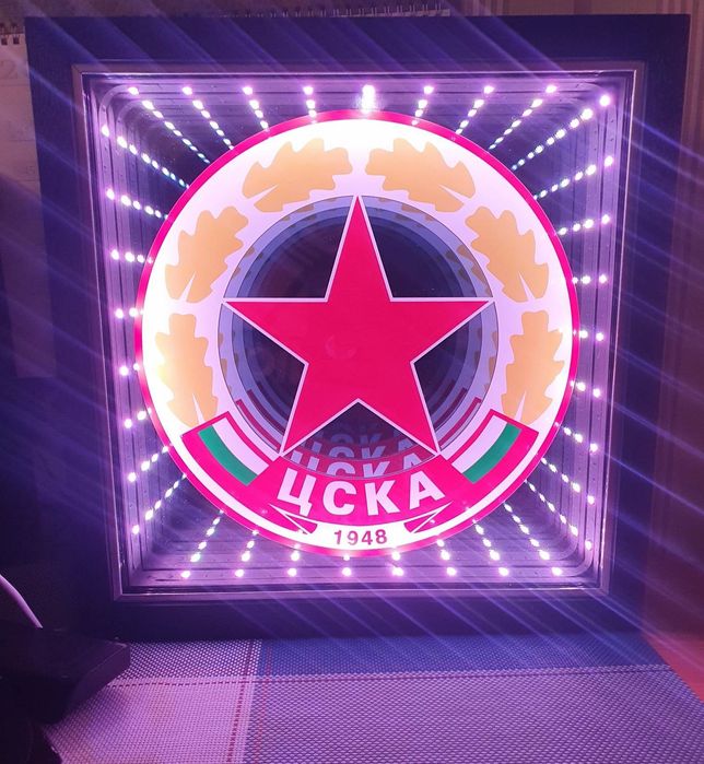 3D Светещо табло на ЦСКА