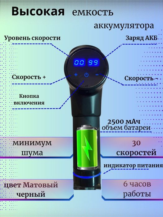 Массажер Aoshen mini pro