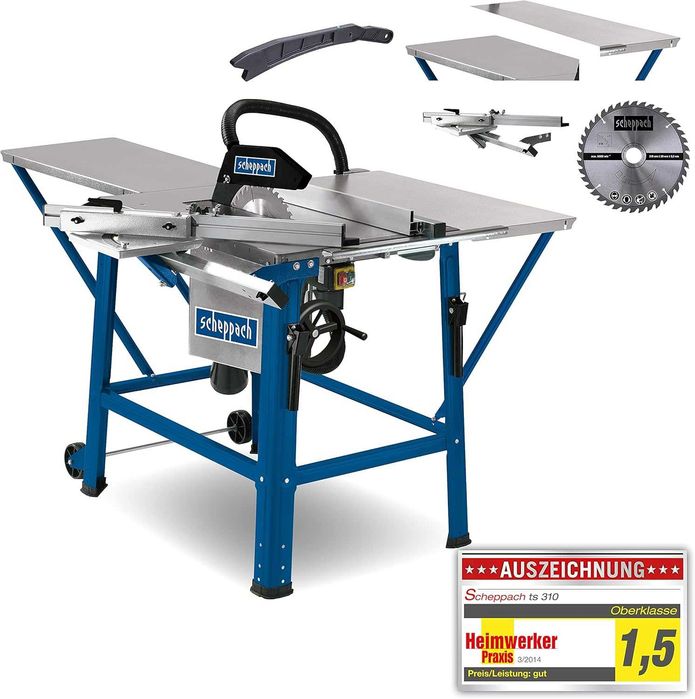 Fierastrau circular Trifazic Scheppach 2800 W, 400 V, 315 mm foarte silentios