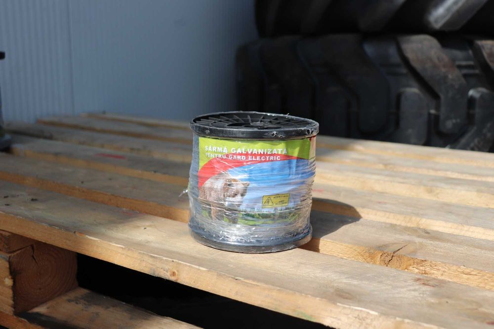 Sarma galvanizata pentru Gard Electric 1,2mm x 500m Livrare Oriunde