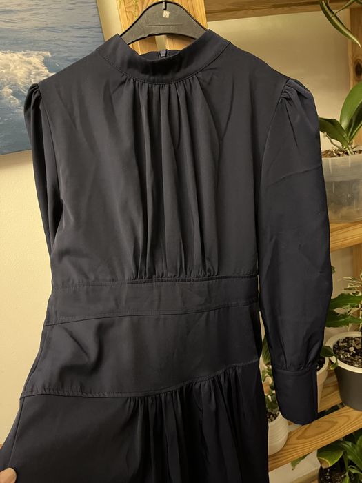 Платье нарядное 46 размер. Плотный шелк