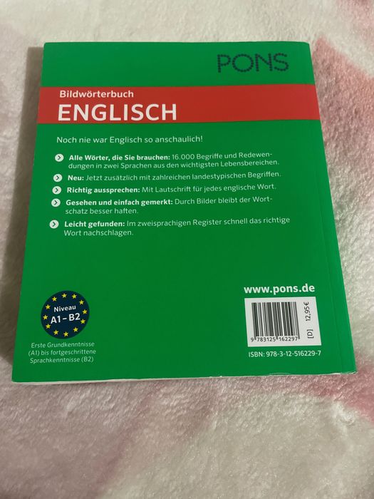 Pons Английско немски речник в картинки