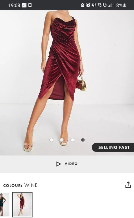 Rochie Asos XS 34