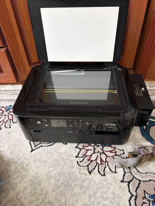 Epson l850 printer Wifi 6-ta rangli scaner kserokopiya holati ideal