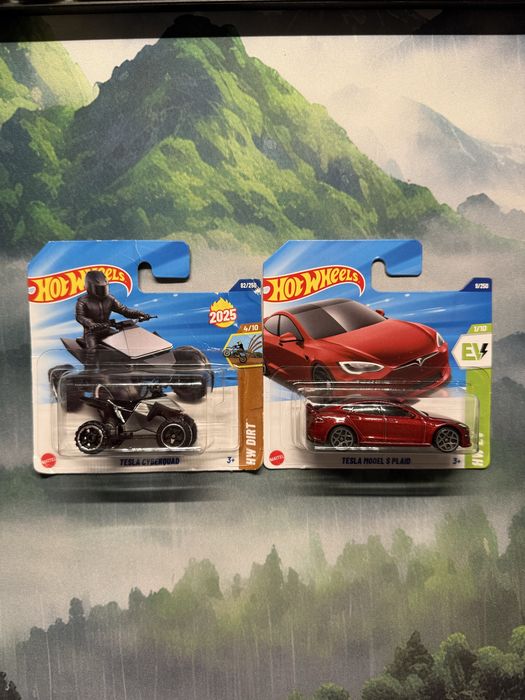 Masinute Hotwheels Tesla
