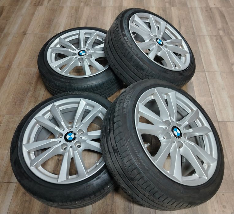Jante R18 5x120 BMW echipate cu anvelope premium dot 2024 + senzori de