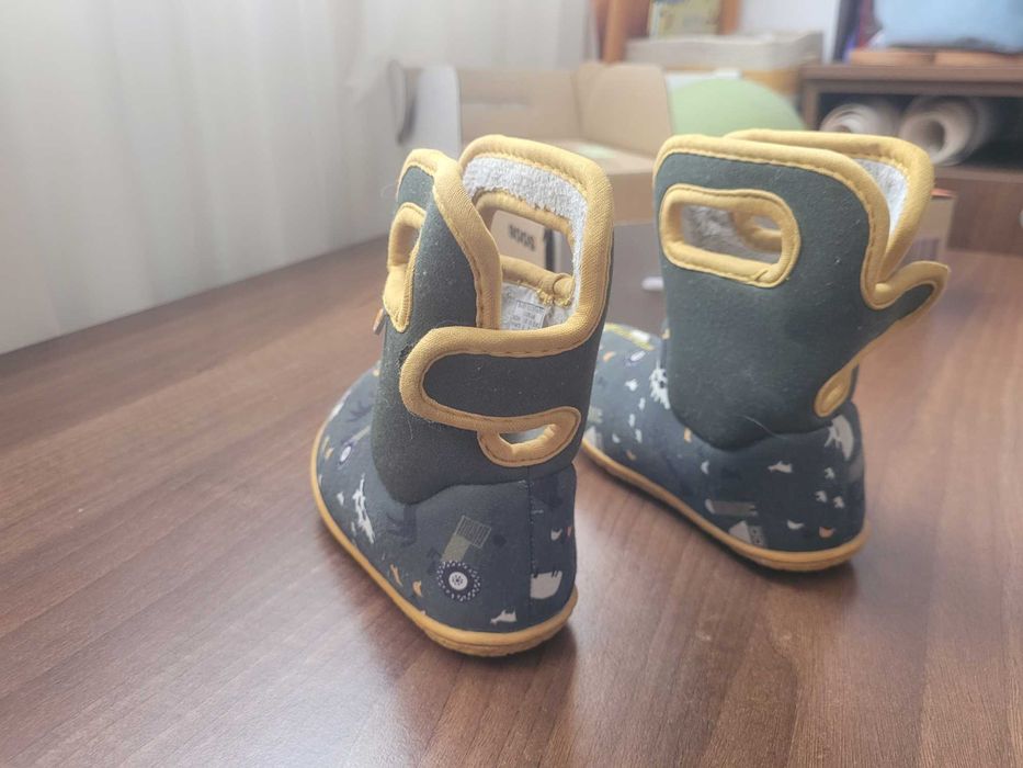 Cizme pentru Primii Pasi, Baby Bogs, Spaceman Farm Loden 22 - 14,5