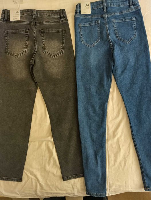 Два чифта чисто нови дънки Reserved, размер 34