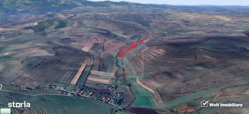 21.500 mp de teren cu privelisti superbe in Valea Agrisului (comuna I