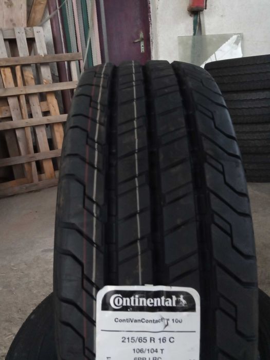 2 Нови бусови летни гуми 215/65R16C Continental VanCont 106T DOT2024