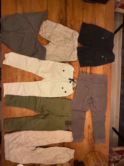 Set pantaloni luni si scurti copii 5 ani