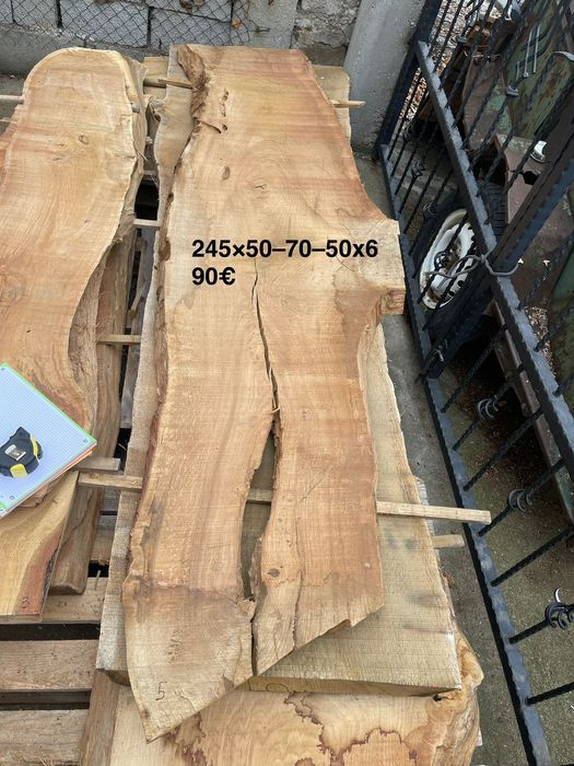 Янове от сух дъб за маси/плотове