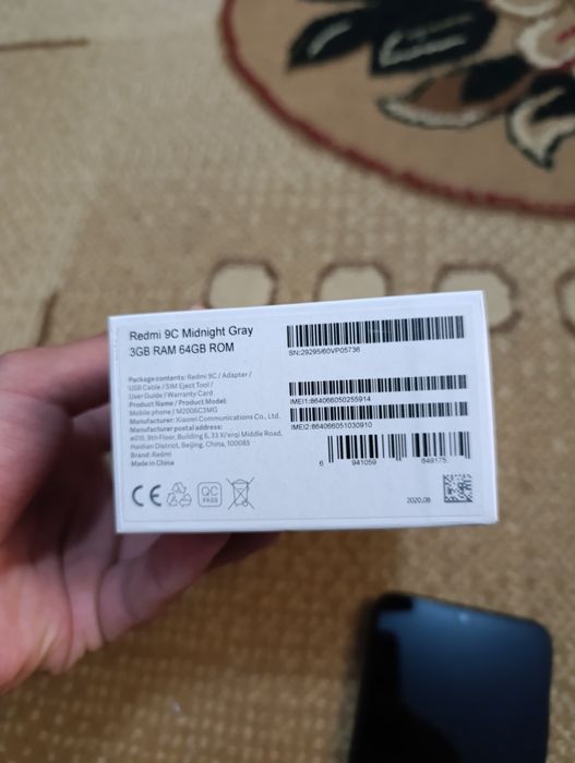 Xiaomi (RedMi) 9C, 3/64