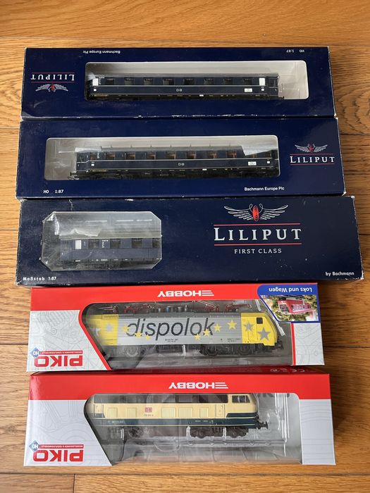 Vand set trenulete HO