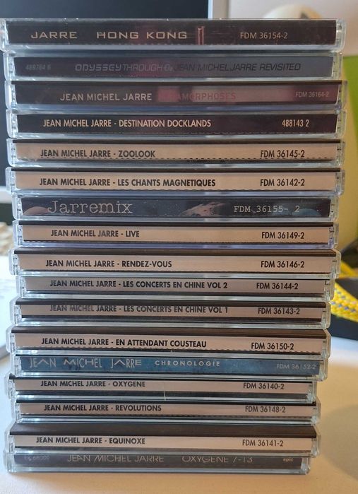 colectie 17 CD-uri originale Jean Michel Jarre