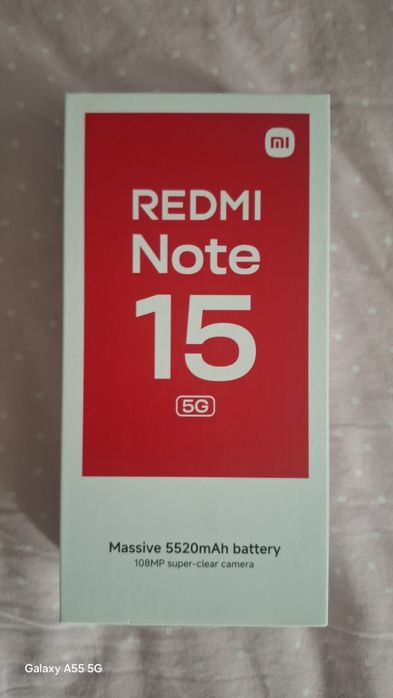 Xiaomi Redmi Note 15 5G - Нов, запечатан