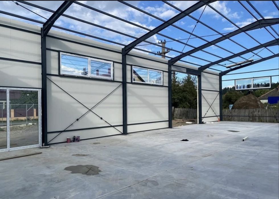 Vand hale si structuri metalice din europrofile