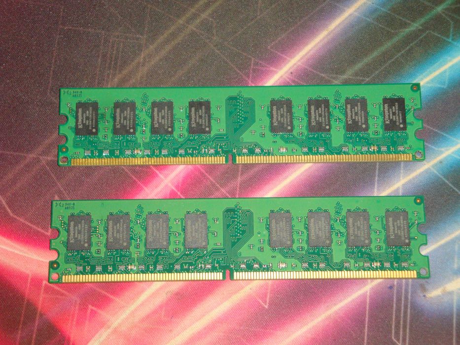 Memorie ram Kingston kvr800 ddr2 800 mhz pc2 6400 4gb dual kit 2x 2gb