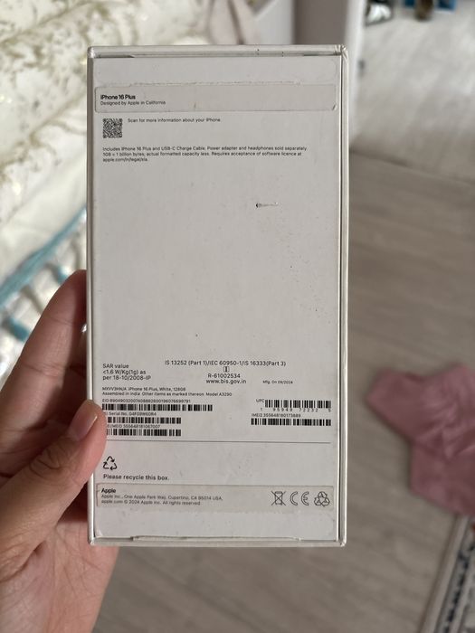 Продам Iphone 16plus