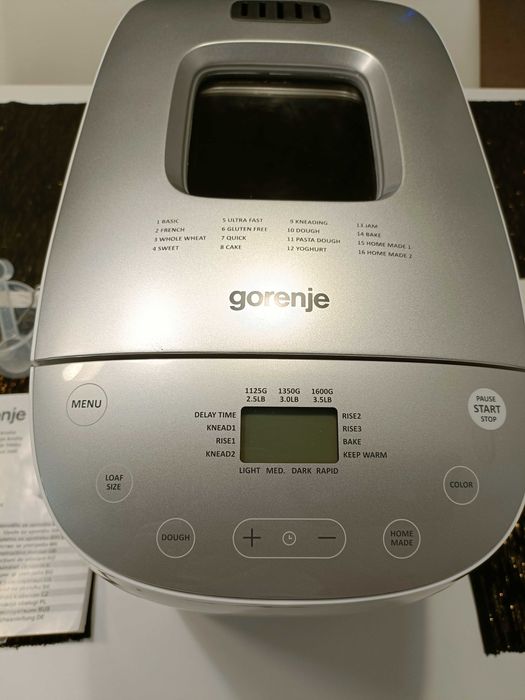 Masina de paine Gorenje BM1600WG