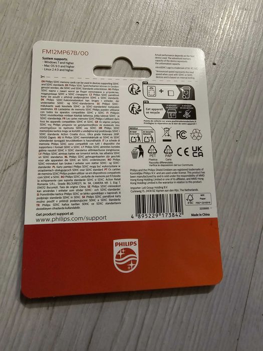 Card micro SD Philips 128gb sigilat