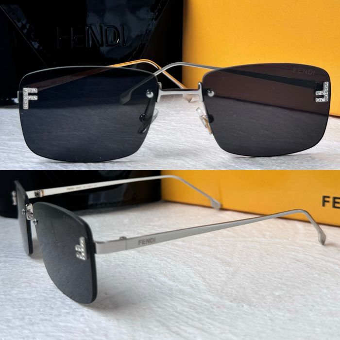 Дамски слънчеви очила правоъгълни 4 цвята златни черни кафяви