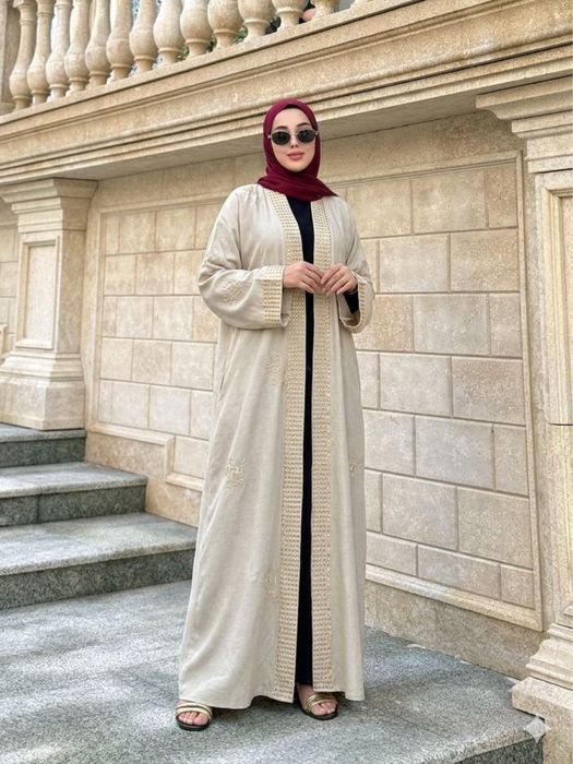 Дубай Абая с шарфом Дубай оригинал легкие