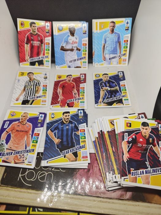 Lot 114 Carduri Panini Calciatori Adrenalyn XL 2023/2024 - Piese Rare