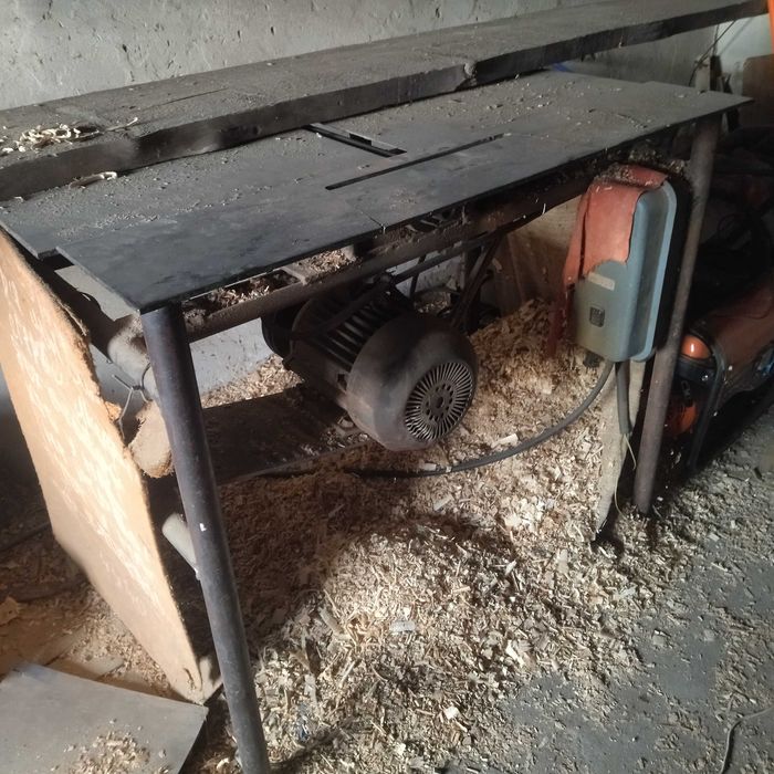 Пила циркулярная с фуганком 380В