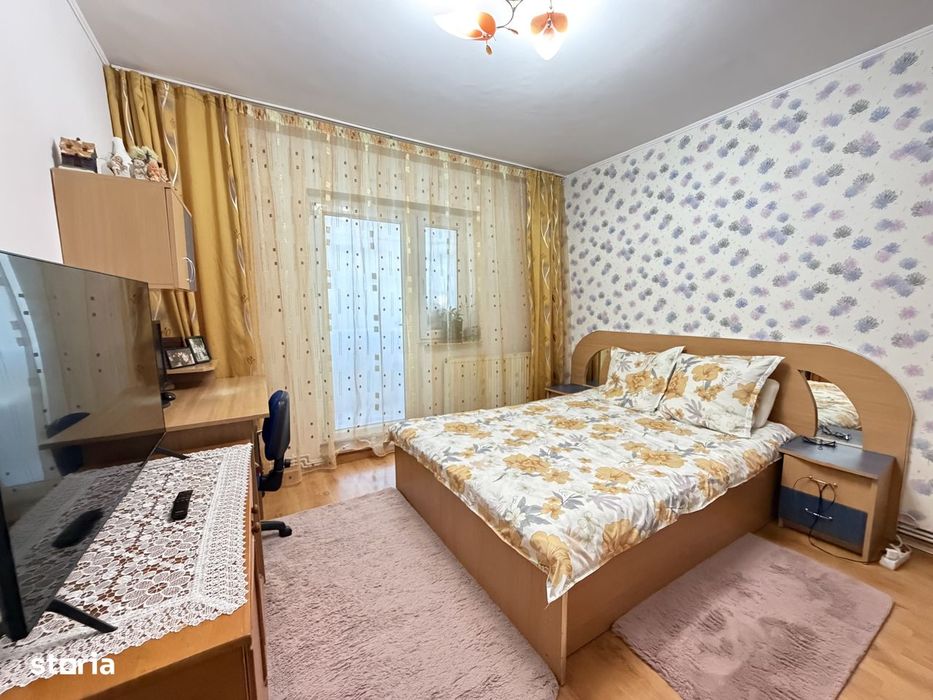Apartament 2 camere Mioveni, et1, 2 balcoane, 57 mp, mobilat utilat