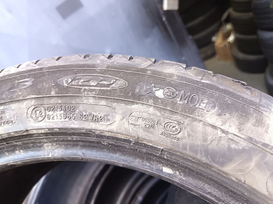 Anvelope vara 245 45 18 Michelin runflat 2017 6.3mm
