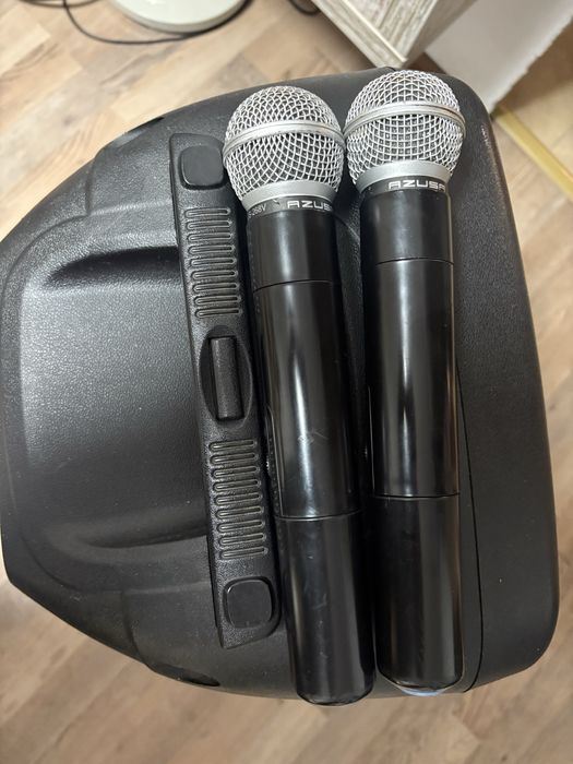 Boxă activă Auna Streetstar 12 -bluetooth, baterie, microfoane defecte